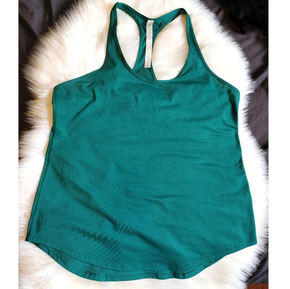 Lululemon Racerback Tank Top Green size 10